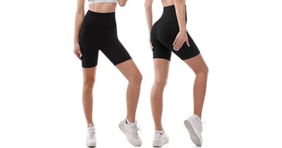 High Waisted Women Biker Shorts