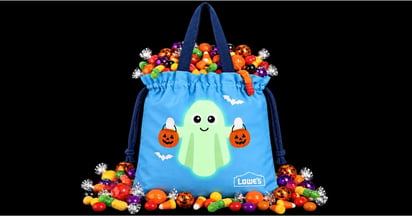 Lowes Trick or Treat Tote Bag