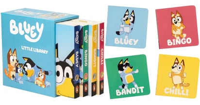 Bluey Little Library 4-Book Box Set