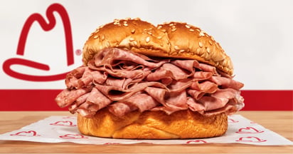 Verizon Shine Arby’s Classic Roast Beef Sandwich