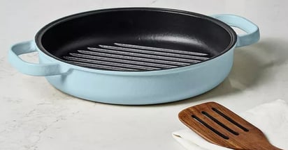 Enameled Cast Iron Grill Pan at Macy’s