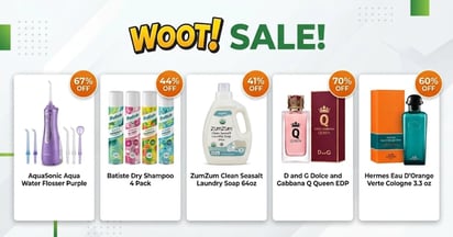 woot beauty home fragrance sale