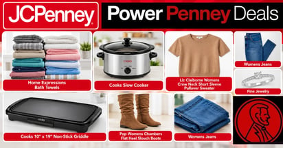 JCPenney’s Power Penney Deals