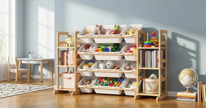 SpaceAid Toy Storage Organizer on Amazon
