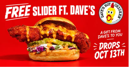daves hot chicken slider