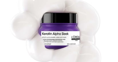 Social Loreal keratin Alpha Sleek