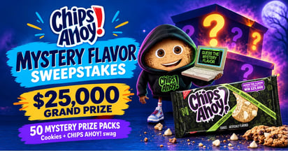 Chips Ahoy Mystery Flavor sweepstakes