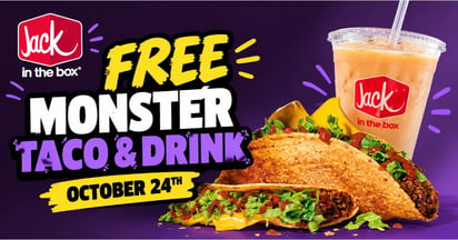 Jack in the box monster taco