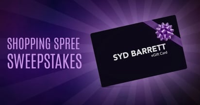 Syd Barrett Shopping Spree Sweepstakes