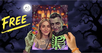 Photo Prints Now Zombie Print