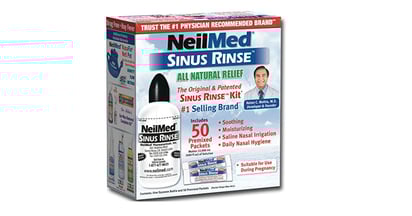 NeilMed Sinus Rinse Kit or NasaFlo Neti Pot