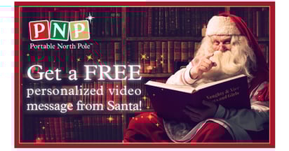 Portable North Pole Message from Santa