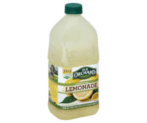 Old Orchard Lemonade at Publix