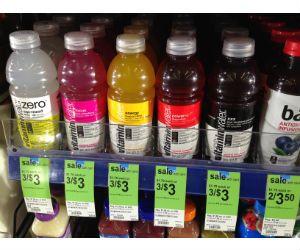 Vitamin Water at Walgreens