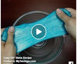 DIY Super Easy Slime Recipe + Deals