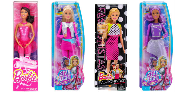 different barbie dolls