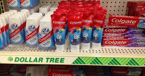 Colgate Kids Toothpaste At Dollar Tree For 0 50 With Coupon 
