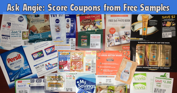 Ask Angie: Score Coupons from Free Samples