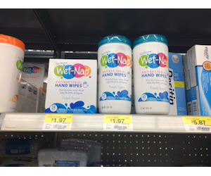 Wet-Nap Antibacterial Hand Wipes at Walmart