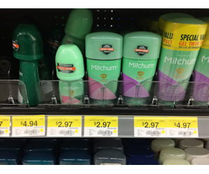 Mitchum Deodorant at Walmart