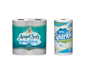Sparkle tissue paper coupons