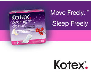 Kotex Overnight Pads