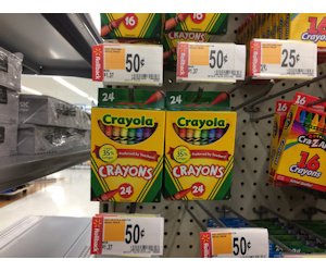 Crayola Crayons at Walmart