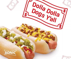 National Hot Dog Day at Sonic