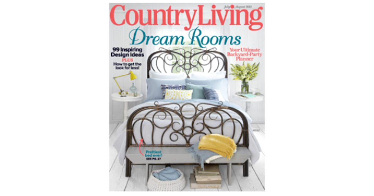 FREE Subscription to Country Living Magazine