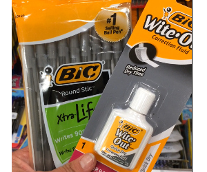 BIC Stationary Products at Target