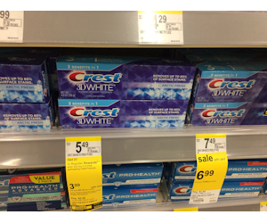 Crest 3D White Toothpaste at Walgreens