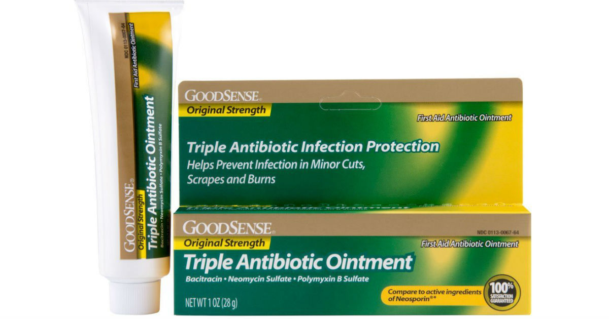 GoodSense Triple Antibiotic Ointment on Amazon