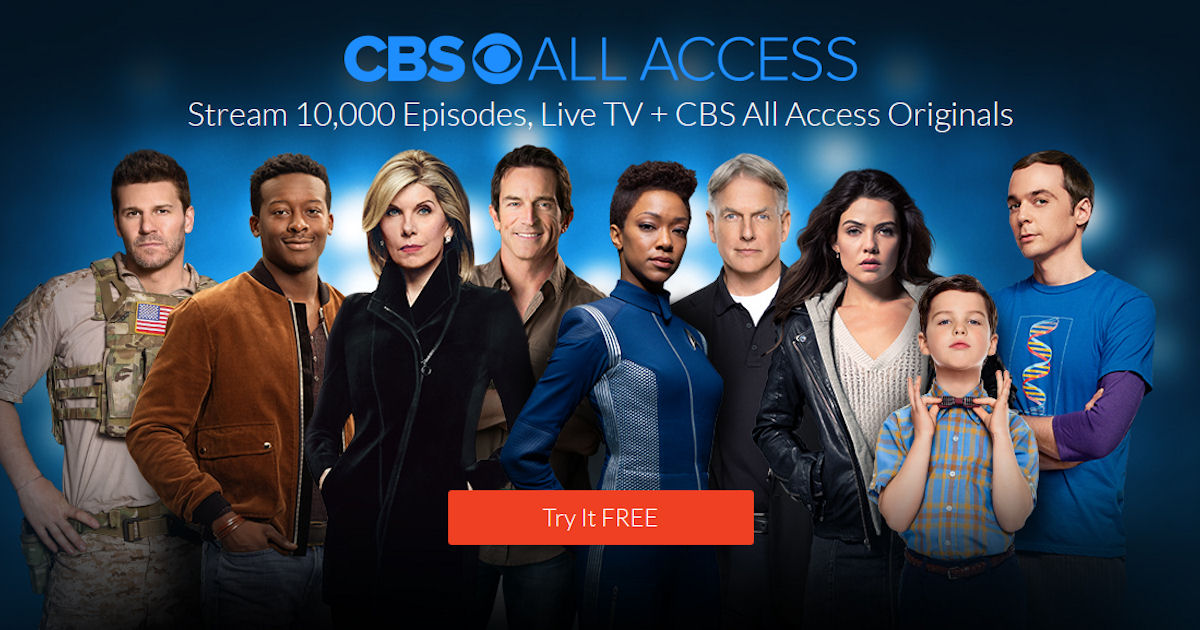 1-Month FREE of CBS All Access