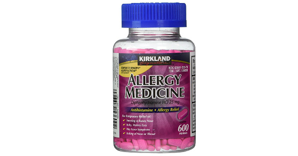 Kirkland allergy medicine on Amazon
