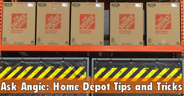 Ask Angie Home Depot Tips and Tricks to Save
