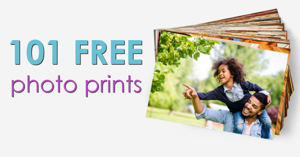 101 FREE 4x6 Photo Prints