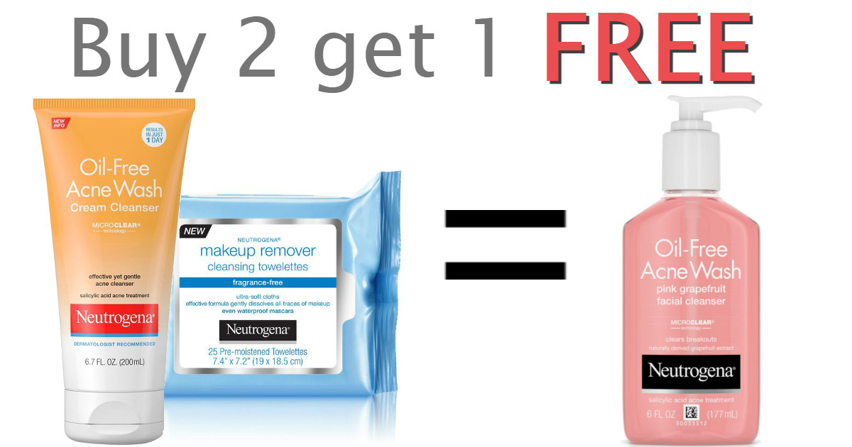 Hot Neutrogena Buy 2 Get 1 Free Up To 6 99 Coupon Printable Coupons