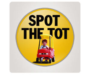 FREE Spot the Tot Window Decal