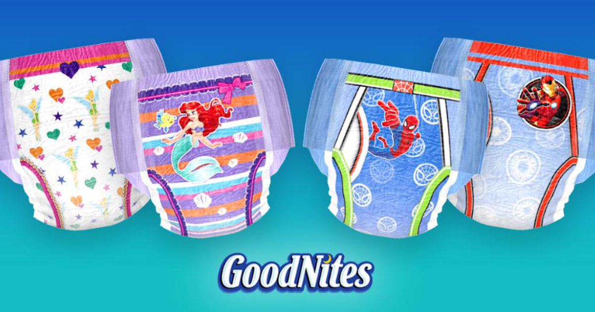 Free Sample of Goodnites Bedtime Pants Free Product Samples