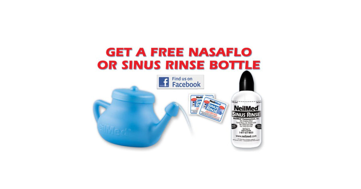 FREE NeilMed Sinus Rinse or Na...