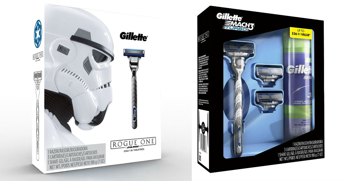 Star Wars Gillette Mach3 Turbo...