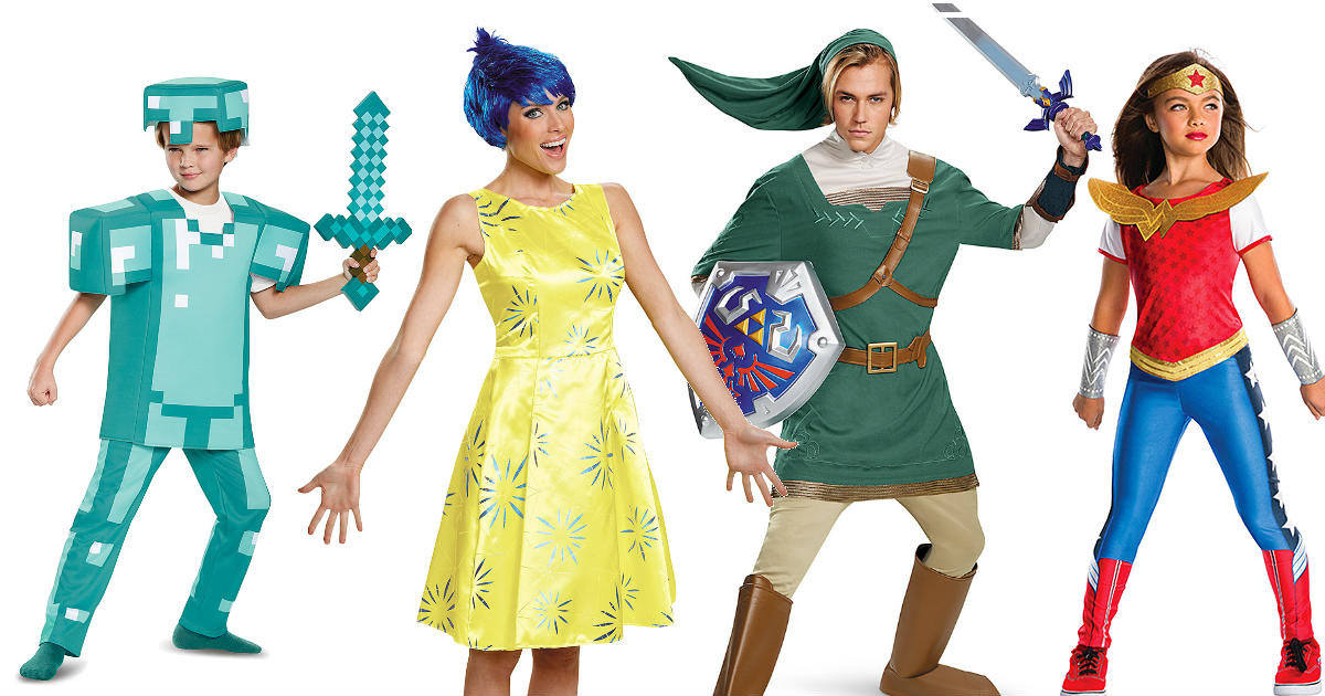Cheap Halloween Costumes For The Whole Family Today Only Daily Deals Coupons