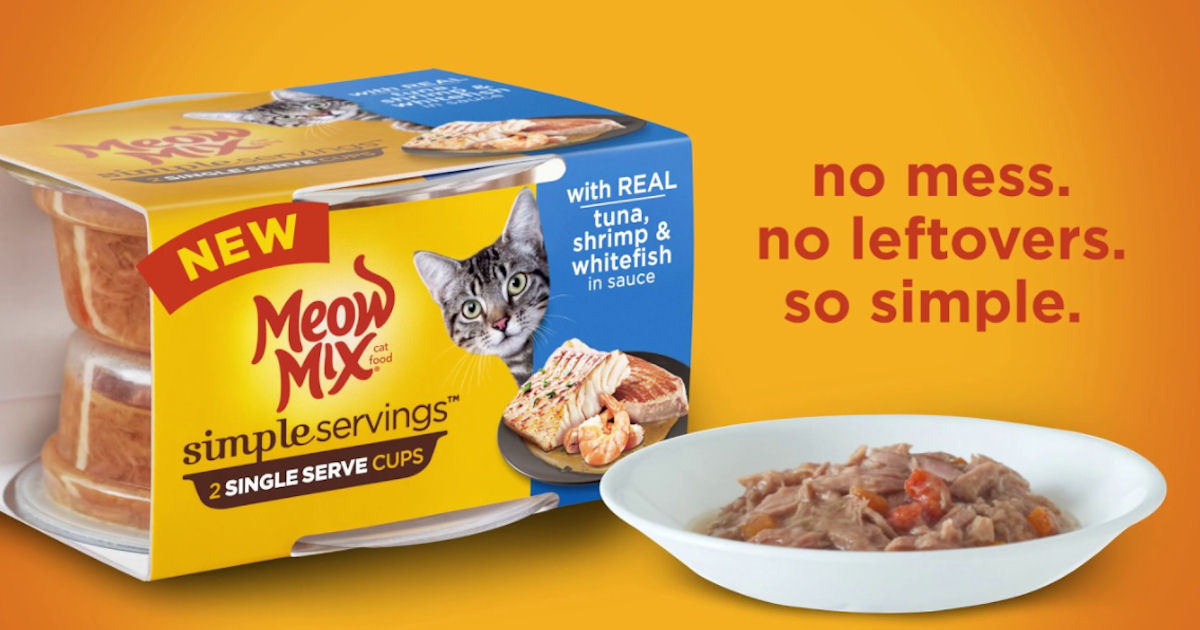 FREE Sample of Meow Mix Single...