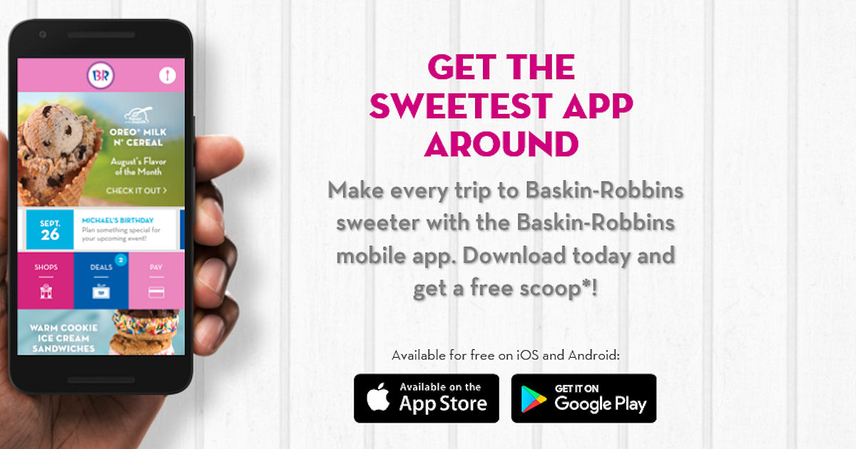 FREE Ice Cream at Baskin Robbi...