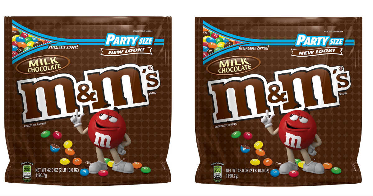 M&M'S Large 42oz Party Bags on Sale for $6.64 each Shipped - Daily Deals &  Coupons