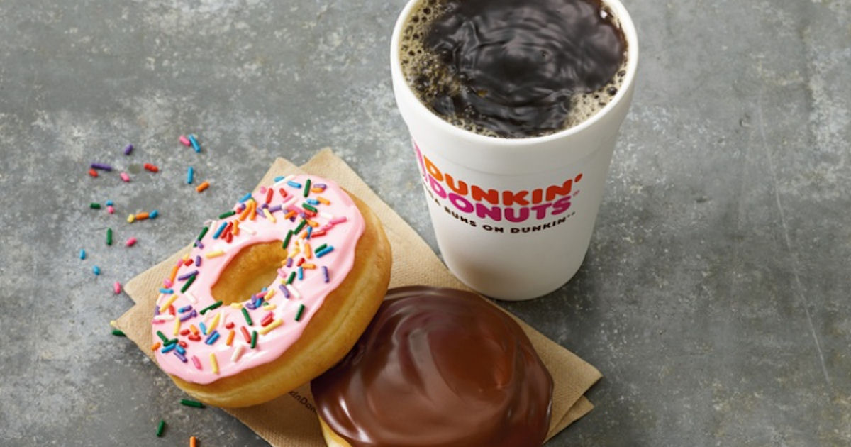 FREE $3 Cash Back at Dunkin Do...