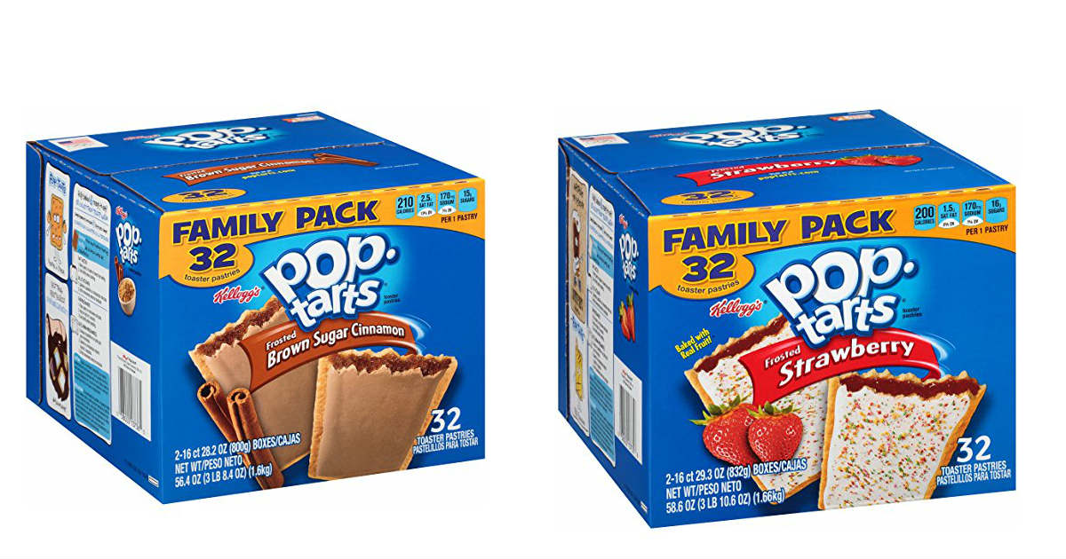 Pop-tarts 32ct on Sale for $4.