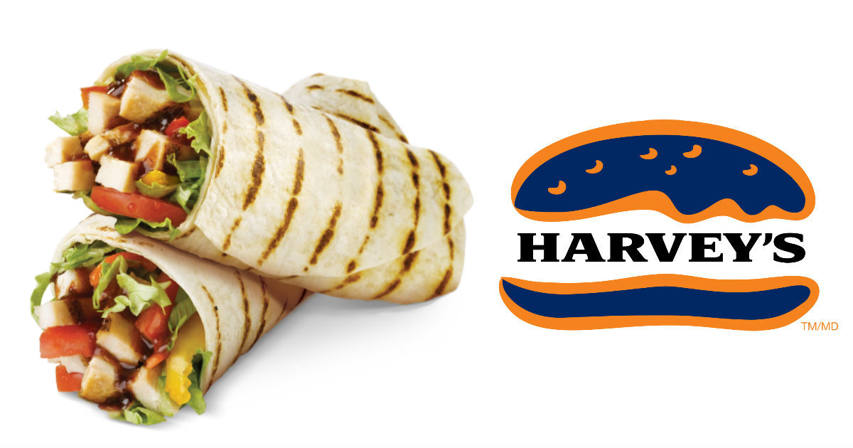 Harvey's Coupon for 7.49 Chicken Wrap Meal Deal Coupons