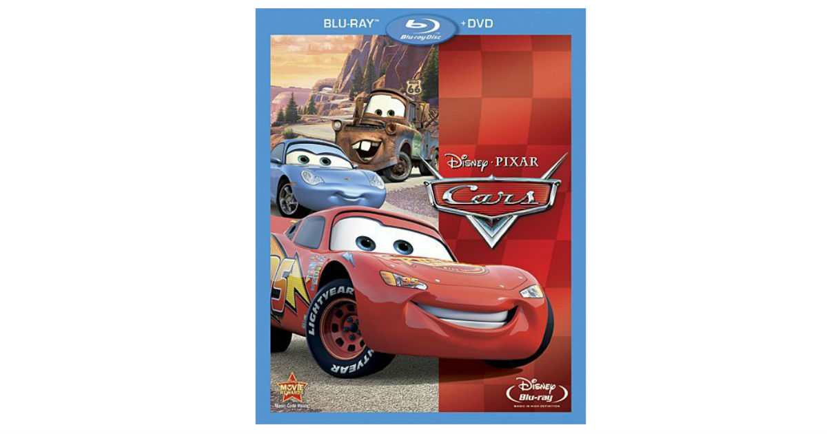 Disney Cars Dvd Blu Ray Only 6 18 Reg 40 Save 85 Daily Deals Coupons