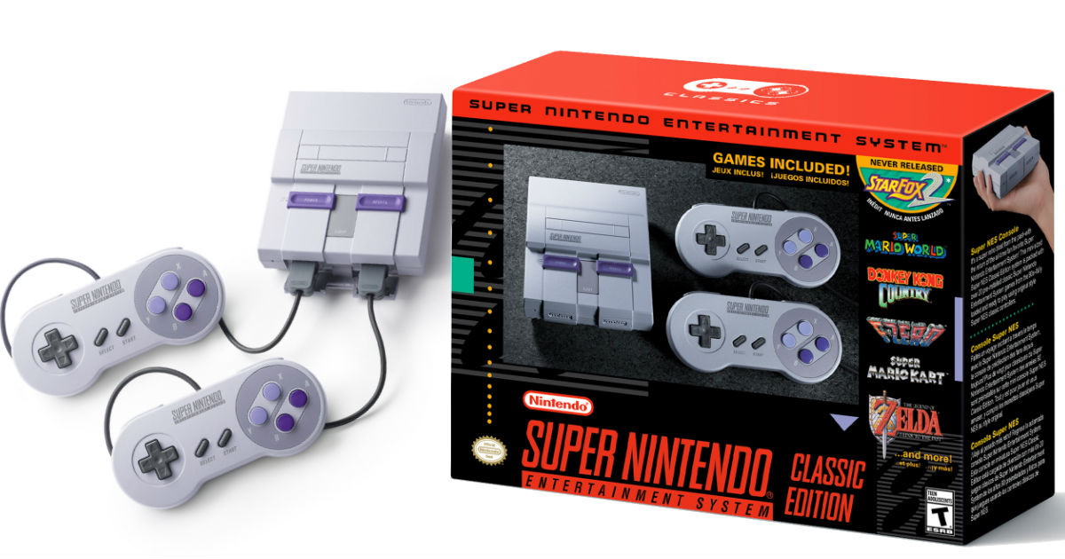 super nintendo nes walmart